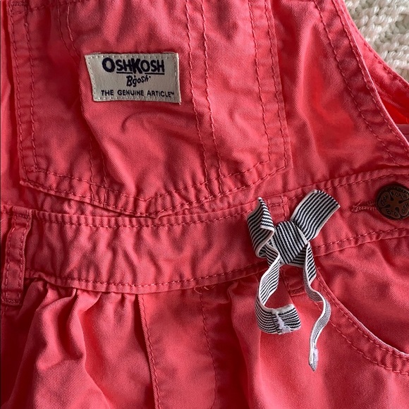 Coral overall dress 👗 - Picture 2 of 3